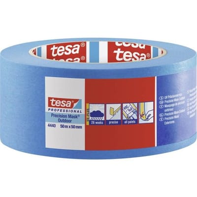 PRECISION OUTDOOR 04440-00004-00 Maskeertape tesa Professional Blauw (l x b) 50 m x 50 mm 1 stuk(s)