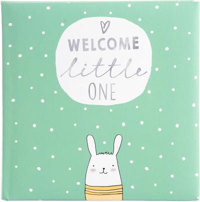 GOLDBUCH GOL-24181 kinderalbum WELCOME LITTLE ONE mint als fotoboek 25x25cm