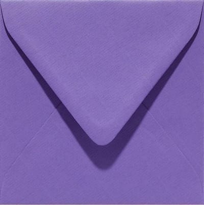 Papicolor Envelop vierk. 14cm paars 105gr-CV 6 st 303946 - 140x140 mm