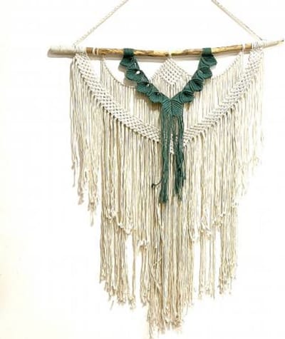 Macramé walldeco 90x90