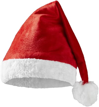 dressforfun - Kerstmuts klassiek - verkleedkleding kostuum halloween verkleden feestkleding carnavalskleding carnaval feestkledij partykleding - 303473