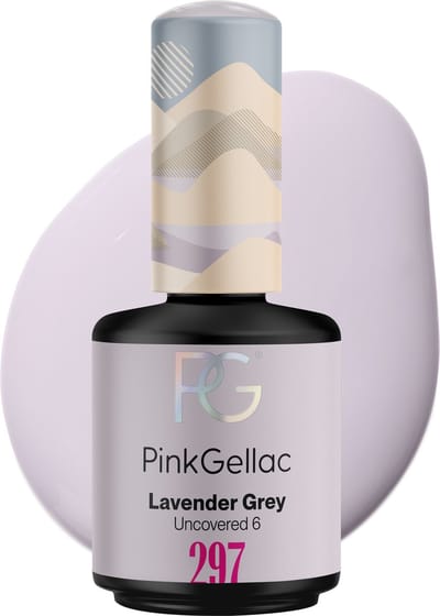 Pink Gellac Gellak - 297 Lavender Grey 15ml - Grijze Gel Nagellak - Gellac - Gel Nagels Producten