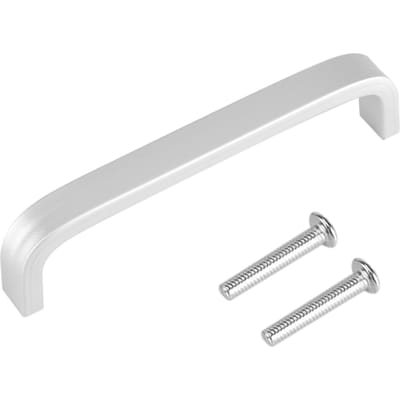 Aluminiumlegering Deurgrepen Mat Oppervlak Hardware voor Keukenkast Meubilair 96mm Massief wit