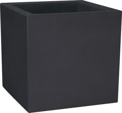 Bloembak Balkonbak Modus 40x40x40cm ANTRACIET Nicoli