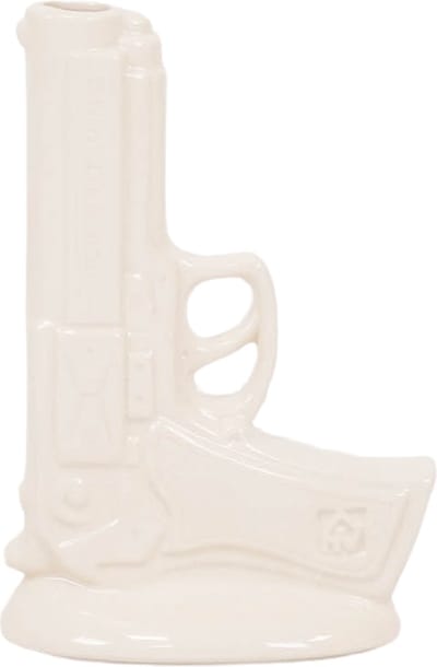 Housevitamin Vaas - Pistool Wit Keramiek - 15x9x23cm
