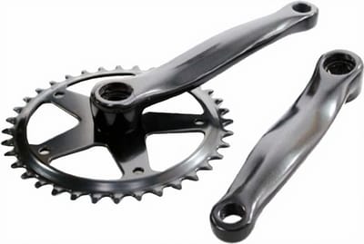 Hzb Crankset 46t 170 Mm Jis Staal Zwart