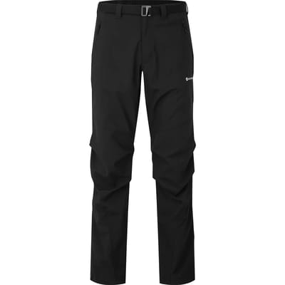 Montane Terra Pants Long Leg, wandelbroek lange lengte, heren, zwart