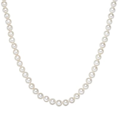 Valero Pearls Parel ketting Sterling zilver Gekweekte zoetwaterparels wit