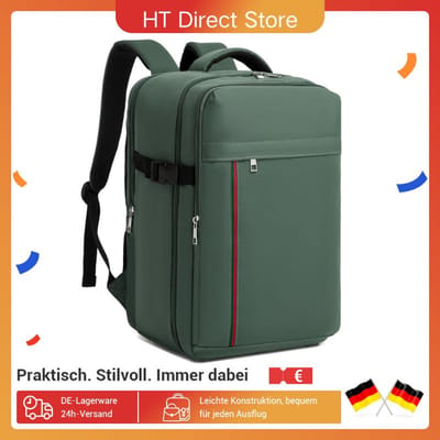KONO Laptoprugzak voor heren - 15,6 inch waterafstotend met gewatteerd laptopcompartiment Zakelijke rugzak voor werk en reizen GRIJS 20L(25 × 20 × 40