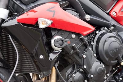 Valbescherming Motor - Frame sliders - Motor Beschermen - Individueel Vervangbaar - Stuks - Zilver