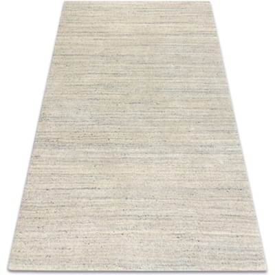 Kleden Rugsx Wollen tapijt BERBER LOOM lichtzilver 2021 - 120x180 cm