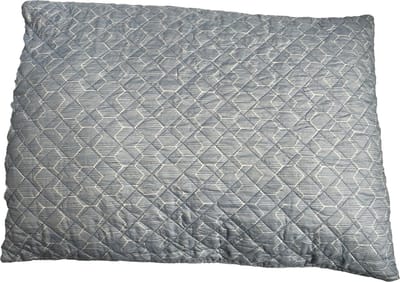 Plain - Hoofdkussen - Zacht - SyndonFill ® - Wasbaar - 60x70cm - licht blauw / wit
