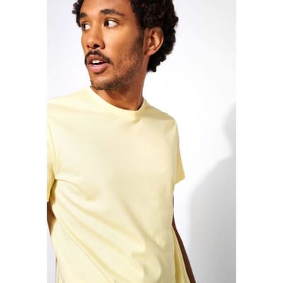 Desoto T-Shirt Uni Roundneck Lichtgeel / male
