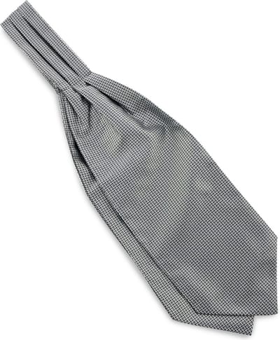 We Love Ties - Chokers - Ascot Motivo del Pilastro grijs - zwart / grijs