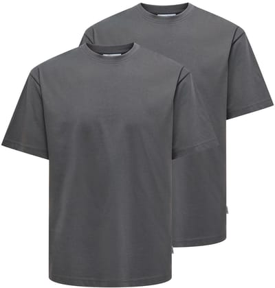 Only & Sons Heren t-shirt 2 pack Onsfred