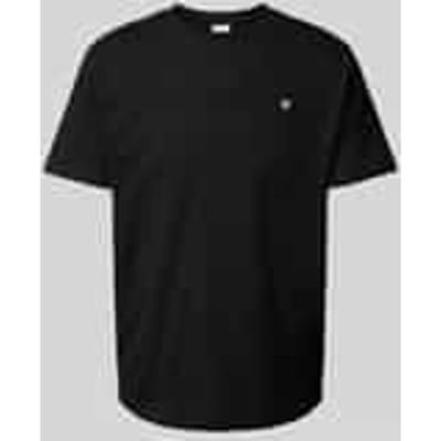 Regular fit T-shirt van puur katoen