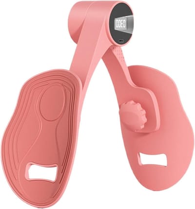 Bekkenbodemtrainer - Heup trainer - Figuur verbeteren - Draagbaar ontwerp - 25 x 13 x 12 cm - Roze