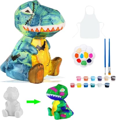 BOTC Knutselset voor Kinderen - DIY Dinosaur Kleurset en Nachtlampje - Speelgoed voor Kinderen van 3 tot 12 Jaar