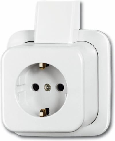 ABB Busch-Jaeger Opbouw Standaard Wandcontactdoos (WCD-schakelaar) - 2CKA002041A0172 - E36N2