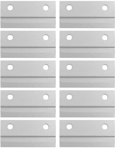 Dailygoods- Knijpers 10 stuks - Franse Klem Schilderijhangers - Ophangclips voor Spiegels - Wandpanelen - Kunstwerken - Eenvoudig te installeren