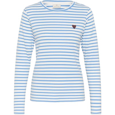 Dames-T-shirt met lange mouwen KAFFE LIDdy