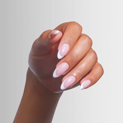 Artistic Nail Design Colourluxe Press On Tips ' Parisian Chérie ' ( Short Almond )
