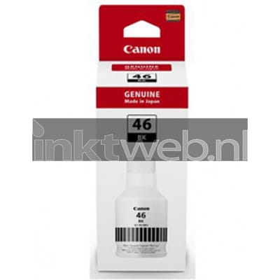 Canon Tonerinkt Voor Printer Gi-46 Bk Zwart Hoge Capaciteit 6000 Stuks