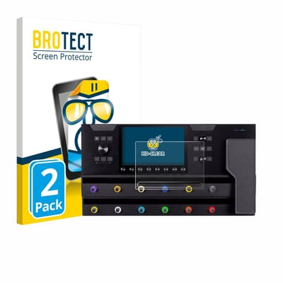 BROTECT - Screenprotector voor Line 6 Helix Stadium XL - Folie Beschermfolie transparant 2 Stuks