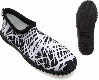 Slippers Lines Wit/Zwart - 44
