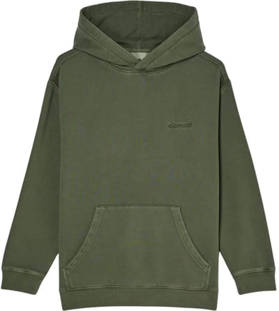 Element Lowcase Pigment Hoodie Groen 12 Years Jongen