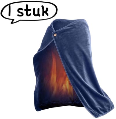 1 stuk - Deken - USB-verwarmingsdeken met laag voltage 5V - Verwarmde winterdeken/kussen - Warme elektrische deken/kussen, knieverwarmer - Blauw