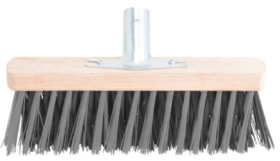 MM Eurotool XX-bezem 30 cm met stokhouder voor buiten en vochtige ondergronden
