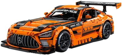 CadaBricks C64008W Mercedes AMG GT3 mega bouwset | City fast champions adventure | Creator and classic motor bouwpakket | Technic speelgoed ideas voor volwassenen | Icons furious speed f1 auto geschikt voor Lego | Technische bouwdoos met 5466 bloks