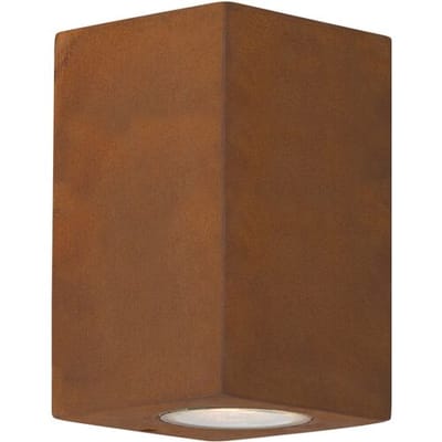 KS Verlichting Geo Muurlamp Corten