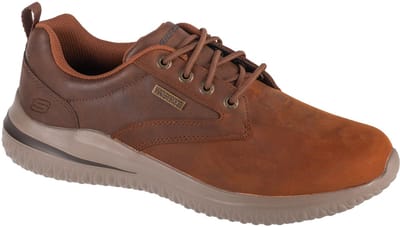 Skechers Delson 3.0 - Glavine, Mannen, Bruin, Sneakers, maat: 48,5