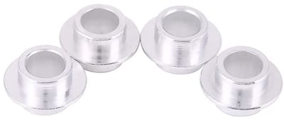 Dailygoods- Afstandhouders 15 Stuks - Roestvrij Stalen Glijders - Reserveaccessoires Rolschaatsen - Praktisch en Duurzaam - Binnendiameter 8 mm - Skate Onderdelen