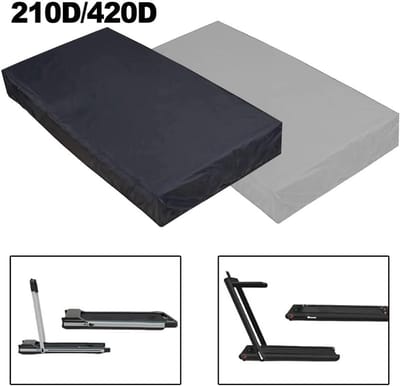 Loopband Beschermhoes - Fitness Apparatuur Cover - Bescherming Binnen - Opvouwbaar Ontwerp - 420D Oxford - Grijs