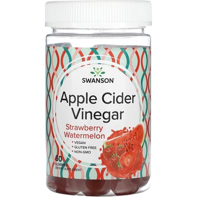 Appelazijn, Aardbei Watermeloen, 60 Gummies