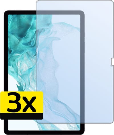 Screenprotector - Geschikt voor Samsung Galaxy Tab S9 Plus - 3 Stuks - Extra Sterk - Beschermglas - Gehard Glas - Tempered Glass - Screen Protector