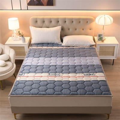 Warme melk fluwelen matras Twin Queen King Size Comfortabele zachte opvouwbare Tatami matras Winter Single Double 90x200cm