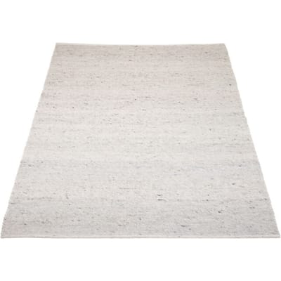 Vloerkleed Scott Beige 160 x 230 cm - Wol Platgeweven Vloerkleed – Japandi / Tijdloos Modern Design