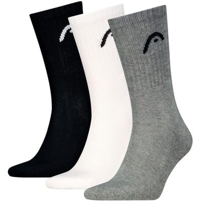HEAD - Unisex - Alle sporten Sportsokken - Training - 3 Pack - Maat 35-38