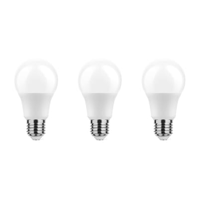 Technik E27 LED Lamp 8.8W - 806lm - 4000K - Neutraal Wit - LED Globe A60 - Vervangt 60W Halogeen Gloeilamp - 3 stuks