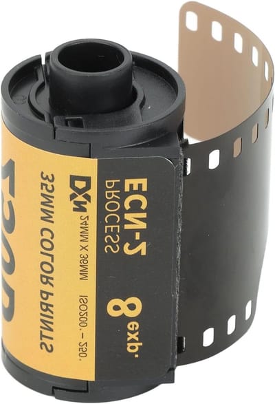 Kleurafdrukfilm 35mm voor 135-camera, hoge verzadiging, brede belichtingsrange, 200-250 graden lichtgevoeligheid, 8 vellen