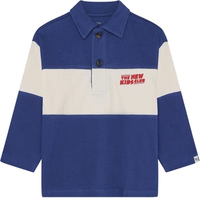 Noppies Poloshirt Polo LS - Twilight Blue - Maat 98