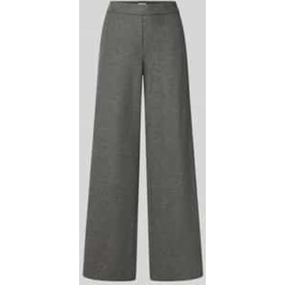 Wijdte broek met wol model 'NALEY'