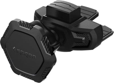 Spigen Car Mount Holder QS24 - black (CD Slot/Magnetic/Universal Compatibility)