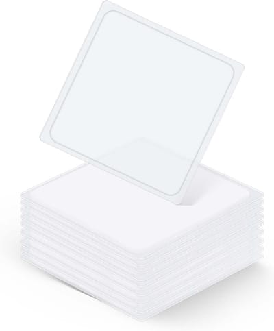 Antislip Pads 10 Stuks - Transparant Siliconen Gel - Herbruikbaar - Bescherming voor Dashboard en Telefoonhouder - ShopVlot