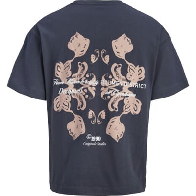 JACK&JONES - JORMONTAUK BACK GRAPHIC TEE SSCN EA26 SN - Heren - T-shirts