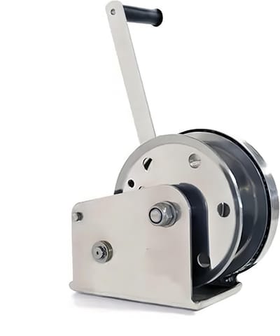 Zware Du Lier - Handtakel Staal - Zwaar Hefwerk - Roestvrij Aluminium - 2500LB Capaciteit - Zilver